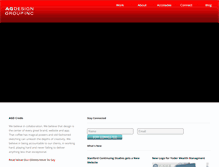Tablet Screenshot of agdesigngroup.com